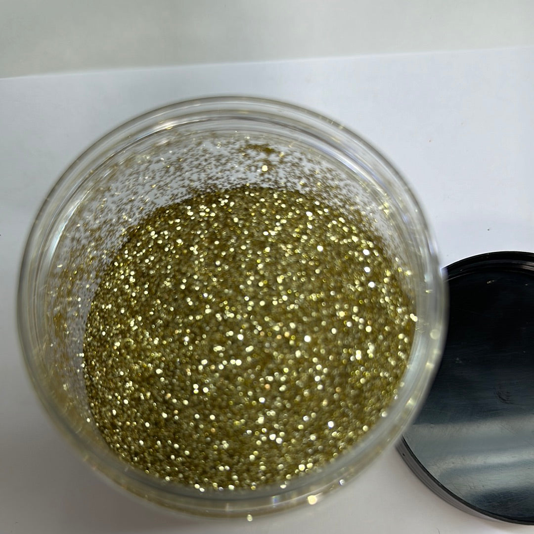 1/4 LB GOLD METAL FLAKE  .002 .004 .008 .015