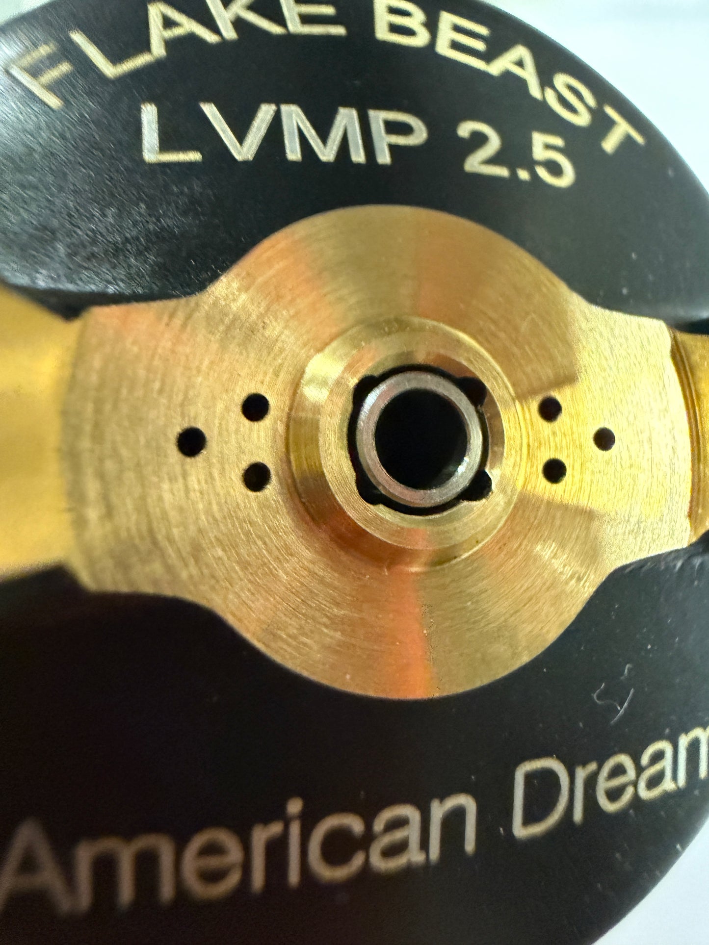 FLAKE BEAST 2.5mm LVMP PAINT GUN SPRAYER for FLAKES, SUPER HIGH BUILD PRIMER, POLYESTER FILLER