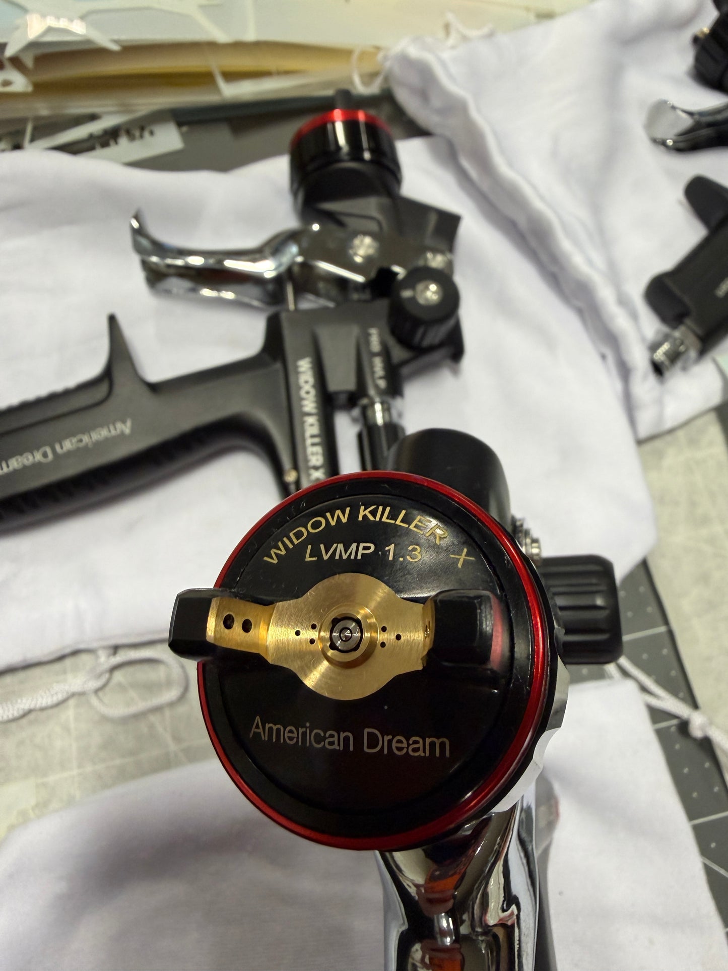 Presale for mid DEC25-  WIDOW X NEW high end PAINT SPRAYER 1.3 HVLP for BASECOAT