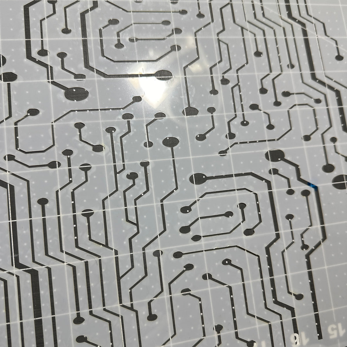 Computer File Stencil Computer CIRCUIT AIRBRUSH Custom Paint STENCIL STENCILS LG 12” Mylar 1 ...