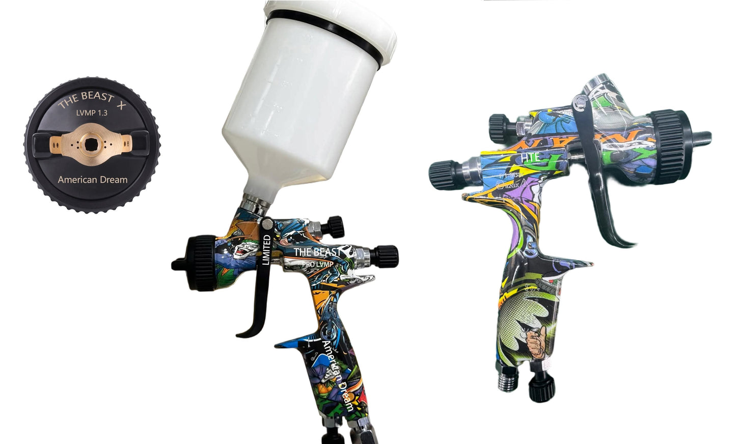 PRESALE!!!   THE BEAST X Limited Edition Paint Gun SPRAYER 1.3mm Pro LVMP for CLEARCOAT