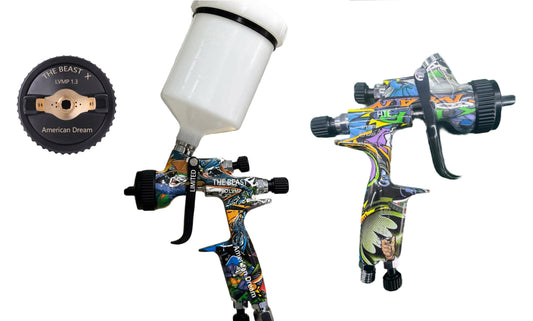 PRESALE!!!   THE BEAST X Limited Edition Paint Gun SPRAYER 1.3mm Pro LVMP for CLEARCOAT