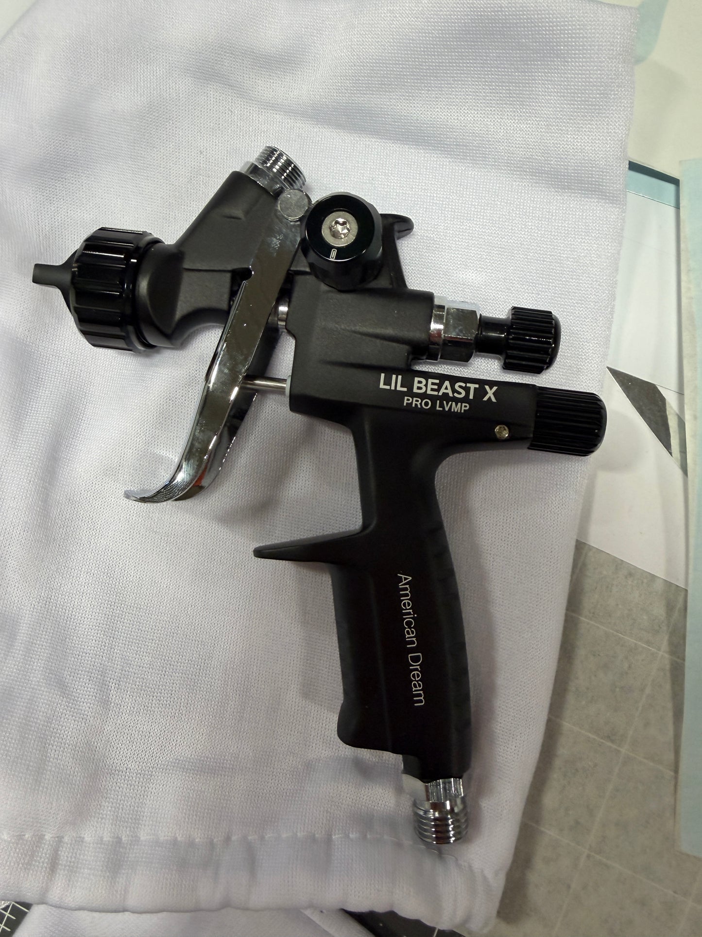 Presale for Mid DEC25 - LIL BEAST X 0.8mm NEW HIGH END MINI PAINT GUN SPRAYER , WITH METAL CUP