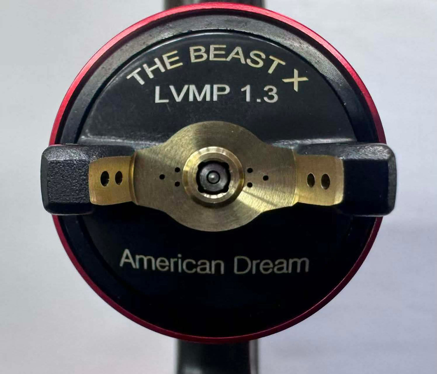 THE BEAST X 1.3 HVLP NEW carbon fiber print Paint Gun SPRAYER for BASECOAT