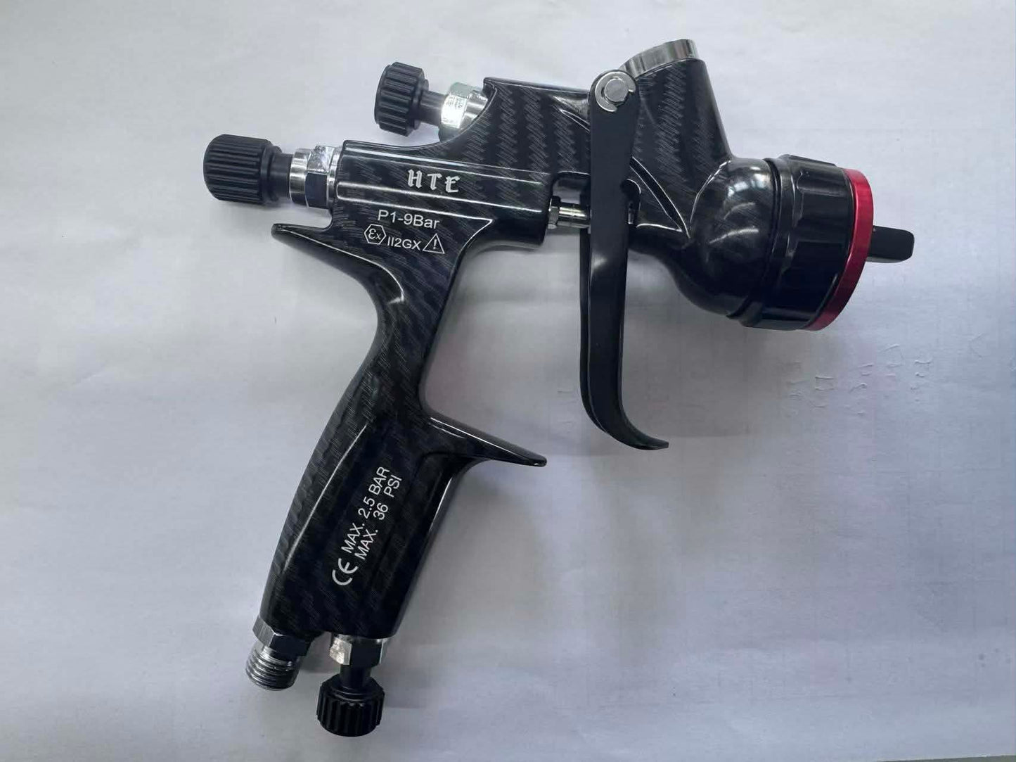 THE BEAST X 1.3 HVLP NEW carbon fiber print Paint Gun SPRAYER for BASECOAT
