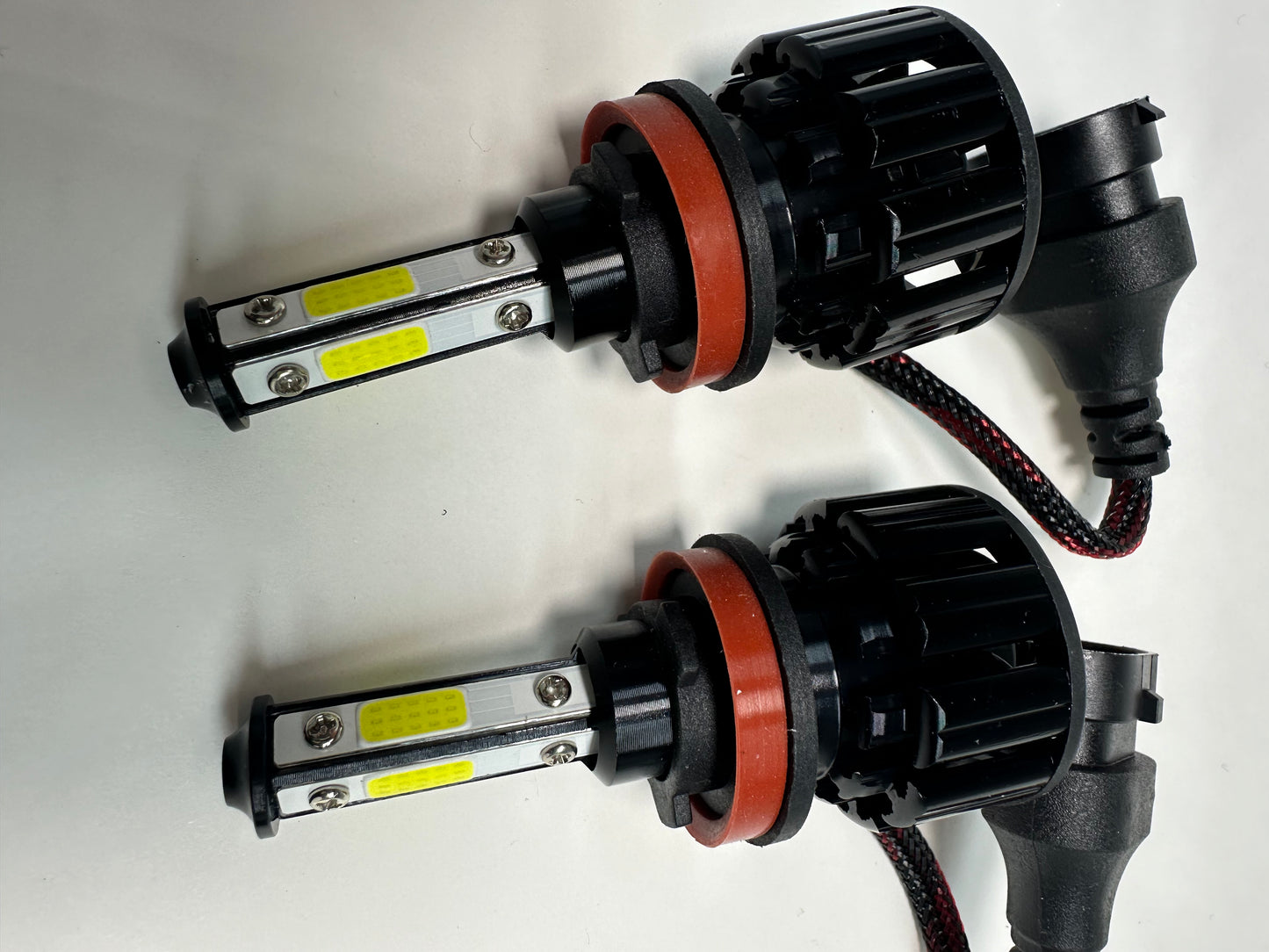 LED HEADLIGHT BULBS (4 sided) FOR MOST CARS AND TRUCKS