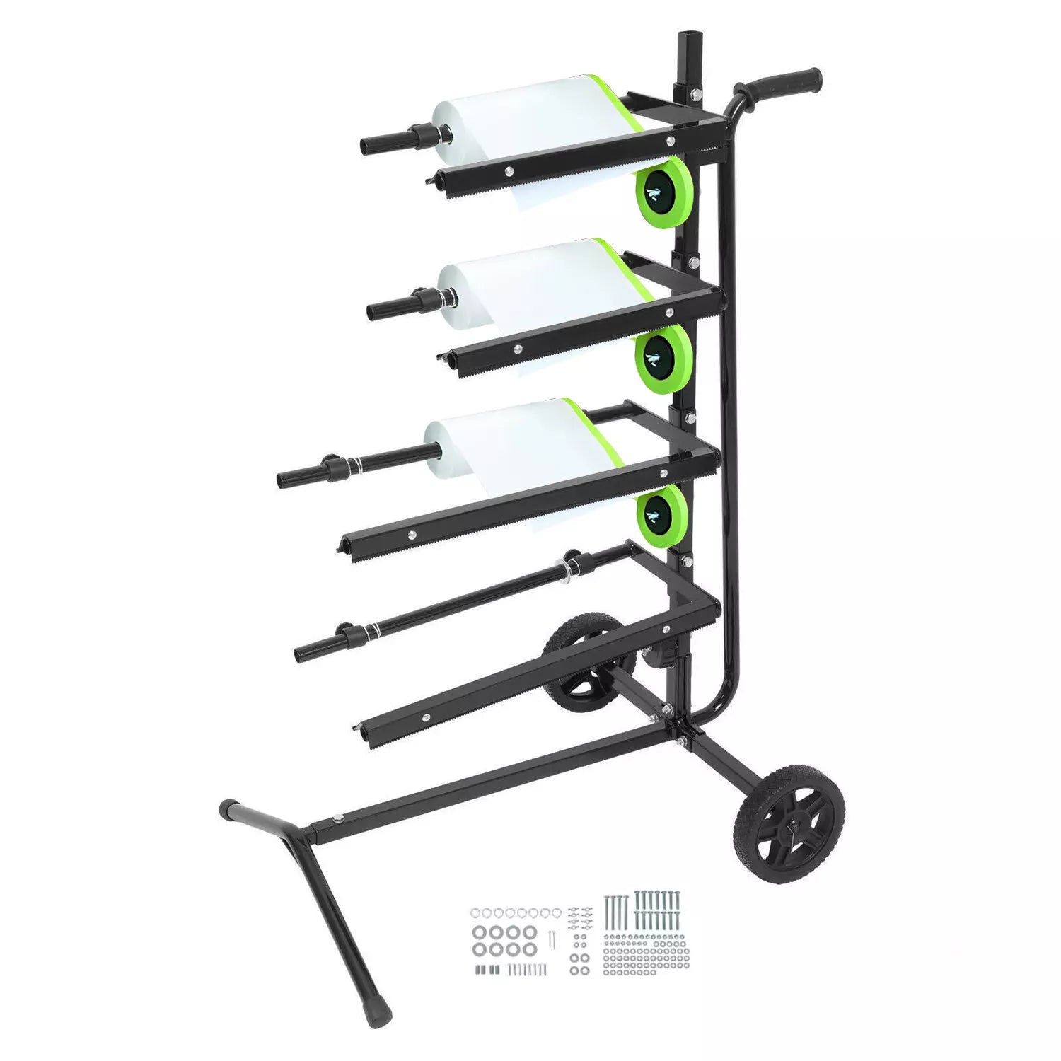 MASKING TREE, Auto Body Paint MASKING PAPER TAPE 4 ROLL DISPENSER Hold ...