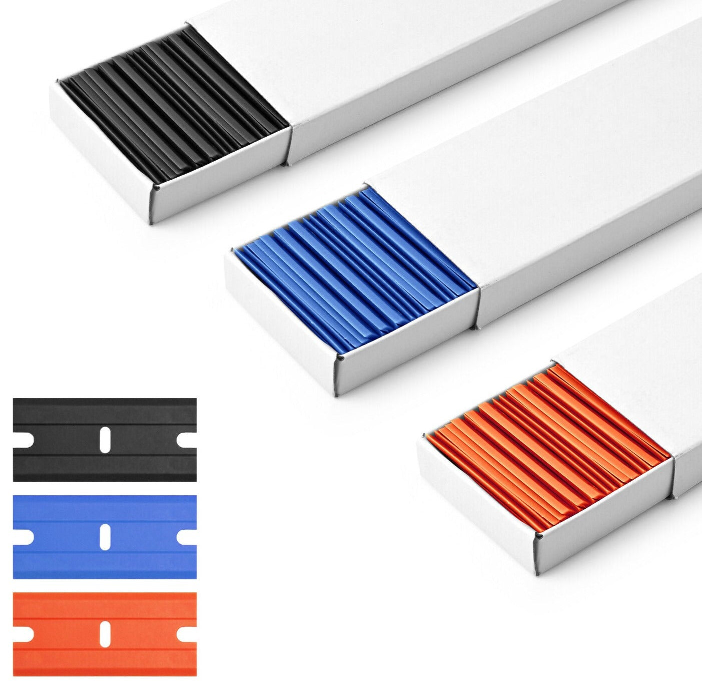 Plastic Razor Board Plastic Razor Blades, Stencil / Tape Removal blades / non scratching ...